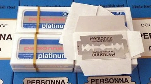 Personna's Platinum's DE's from Bob Shtark (Israel...