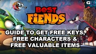 Best Fiends - Guide to Get Free Keys, Free Characters & Free Valuable Items