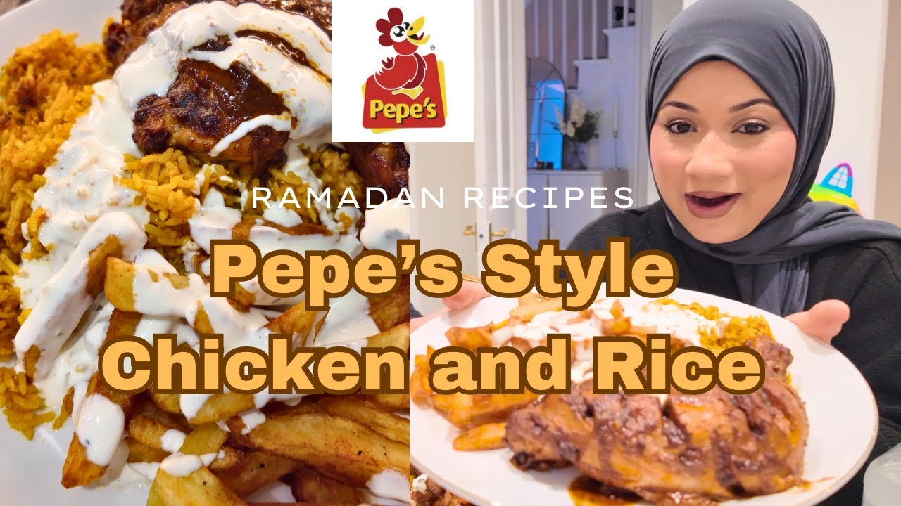 Pepe’s Chicken & Rice Recipe + Garlic mayo