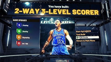 How To Make The Best 2 Way 3 Level Scorer! Paul George Best 2 Way Build? Best Christmas Build!