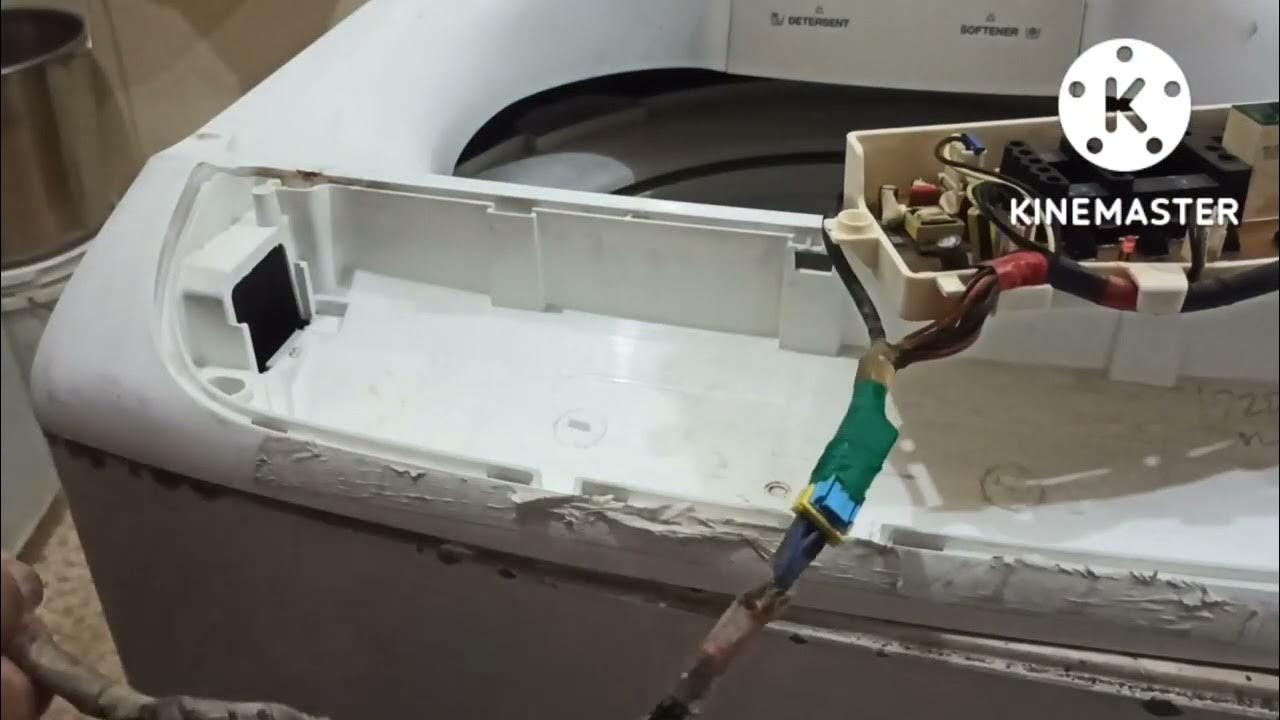 HOW TO REPAIR TOP LOAD SAMSUNG WASHING MACHINE,DE ERROR,NO WATER part 1