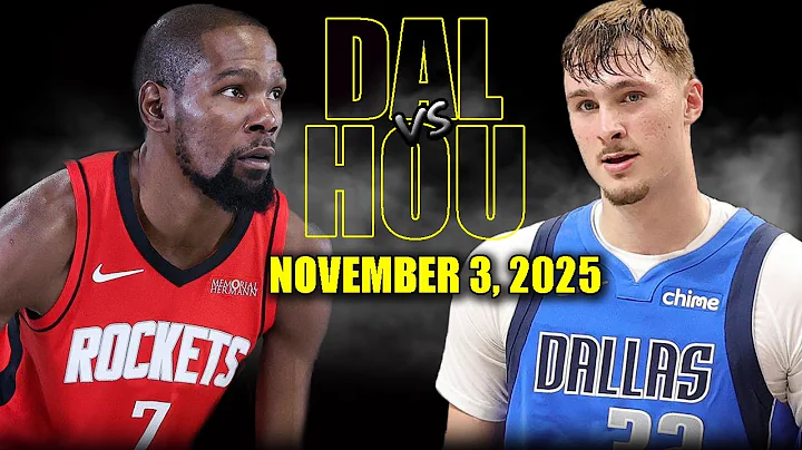 Houston Rockets vs Dallas Mavericks Full Game Highlights - November 3, 2025 | NBA Season