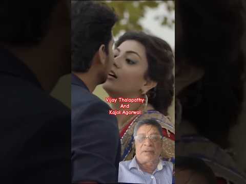 Vijay thalapathy 😍 kajal agarwal kiss status #shorts #vijaythalapathy #kajalagarwal #shortsvideo