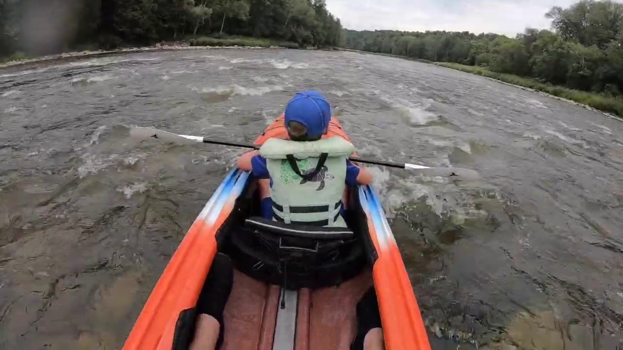 Kayaking Grand River Ontario