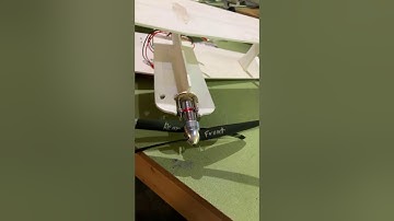 Flat Foamie Ultimate Biplane with Counter rotating Brushless Motors