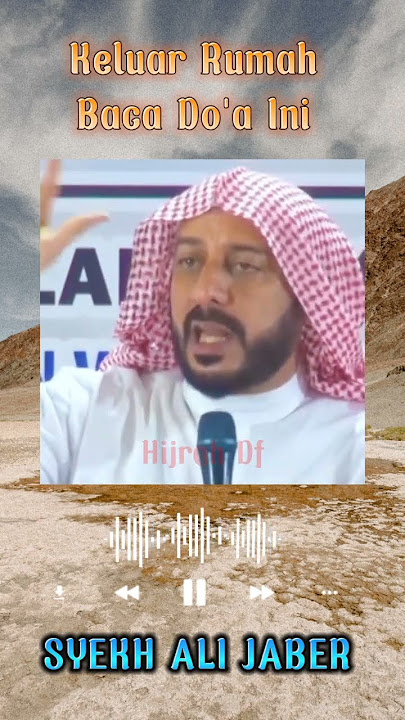 Keluar Rumah Baca Do'a ini | SYEKH ALI JABER #shorts#shortsvideo