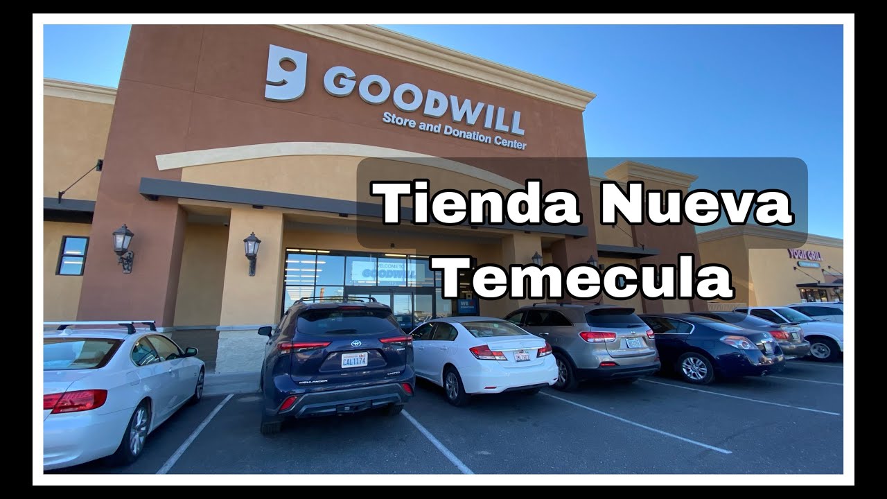 TIENDA DE SEGUNDA MANO GOODWILL EN TEMECULA CA / SHOP WHIT ME AT