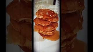 Aesthetic Food 2022 : Oats and Banana pancakes ?? | بانكيك الشوفان و الموز جدااااا لذيذ ?? short