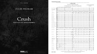 [Full Score] 1.Introduction-Obsessive Tendencies from CRUSH (Miami-Frost Wind Ensemble)-Jules Pegram