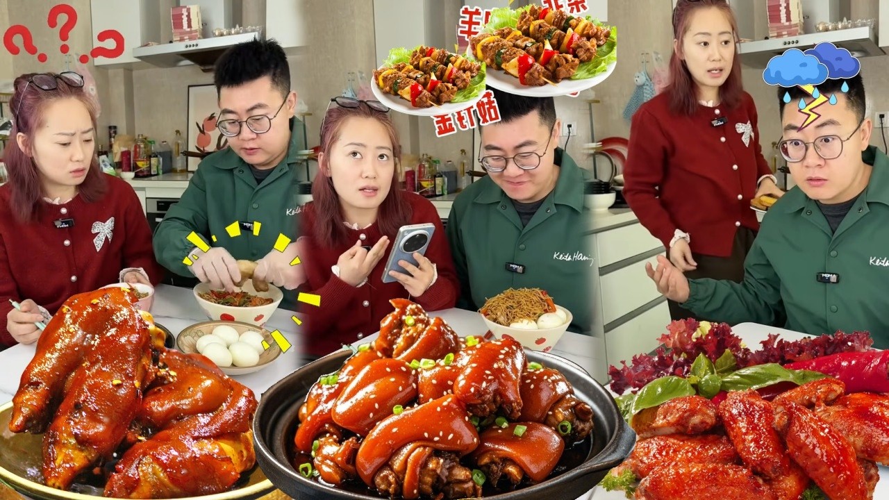 蠢哥哥为了吃独食什么都干得出来，治哥哥还得是老妈，假装让弟弟回家带烧烤主动让哥哥把食物全部交出来，最后哥哥知道弟弟明天才回来哥哥气懵了还得饿肚子