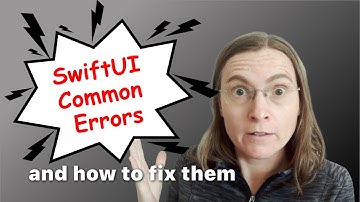 SwiftUI Tutorial: Typical errors with SwiftUI, the preview and how to fix them  [Xcode 14]