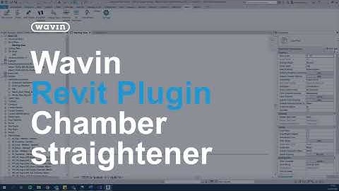 Wavin Revit Plugin - Chamber straightener