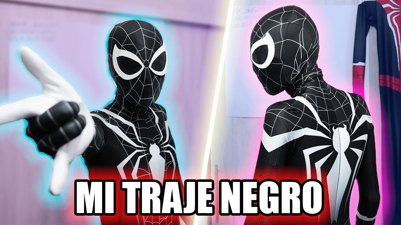 ¡MI PROPIO TRAJE DE SPIDER-MAN NEGRO! - IVANSPIDEY