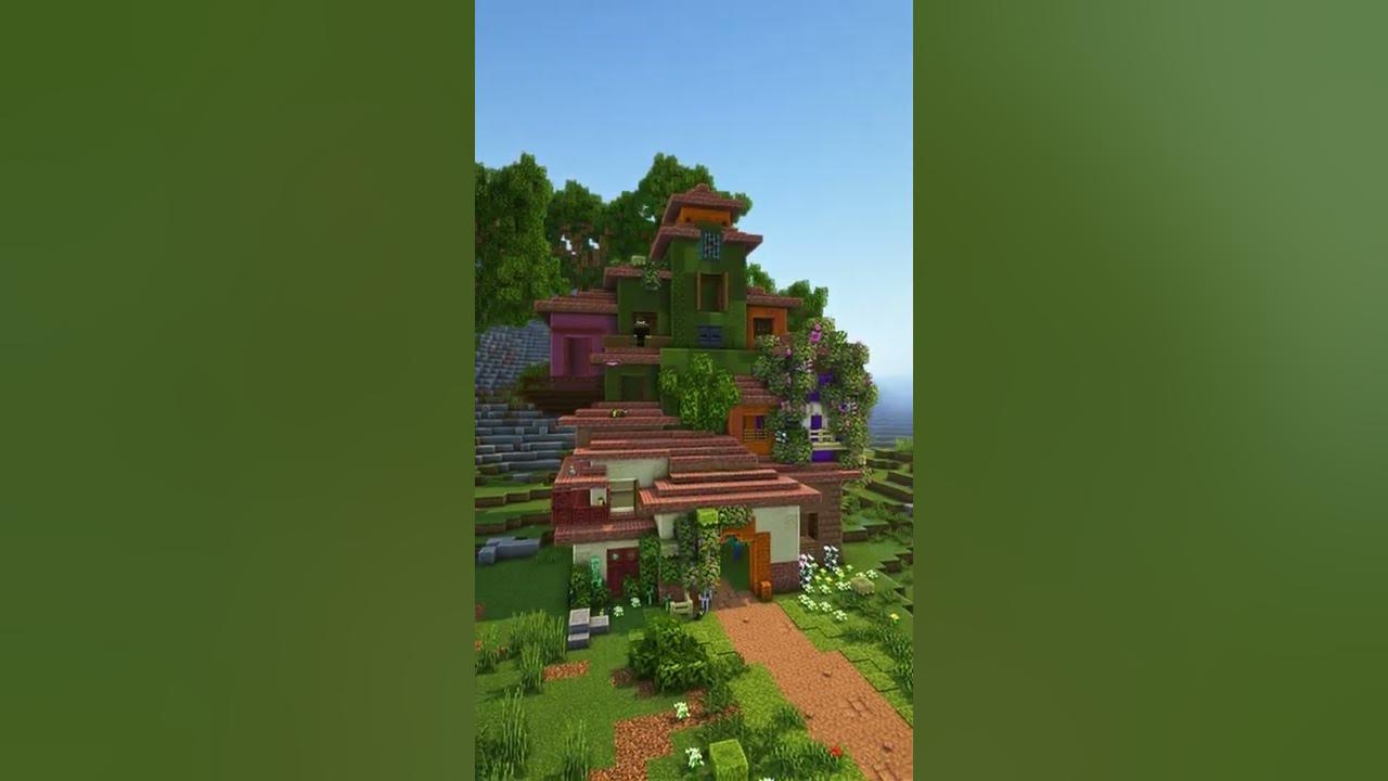 I built Casa Madrigal from Encanto : r/Minecraftbuilds