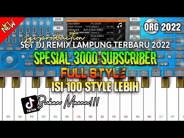 🔴 SET DJ REMIX LAMPUNG TERBARU ORG 2022 | FULL STYLE ISI 100+ SPESIAL 3000 SUBSCRIBER ZQV PRODUCTION class=