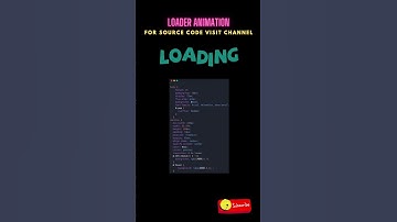 CSS Loader Animation in 5 Seconds! 💻✨ #shorts  #webdesign