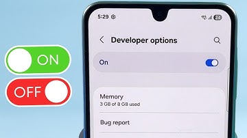 Samsung Galaxy A26 - How to Enable or Disable Developer Options