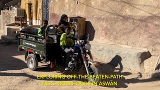 Exploring off-the-beaten-path neighbourhoods in Aswan, Egypt. (excerpt)