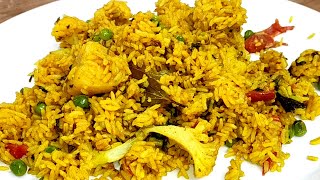 मिक्स वेज तेहरी। Mixed veg Tehri recipe। Easy to make masala rice। quick & easy veg tehri