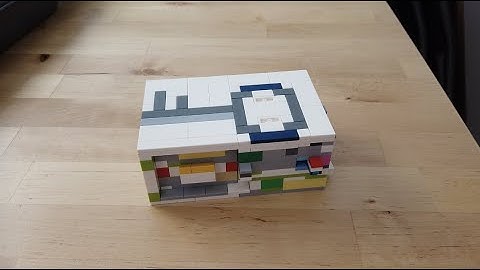 Lego Puzzle Box "Lock and Key" - Solution video