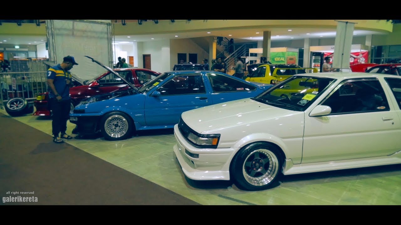 Toyota Ae86 Parking Only At Borneo Kustom Show 2018 By Galeri Kereta