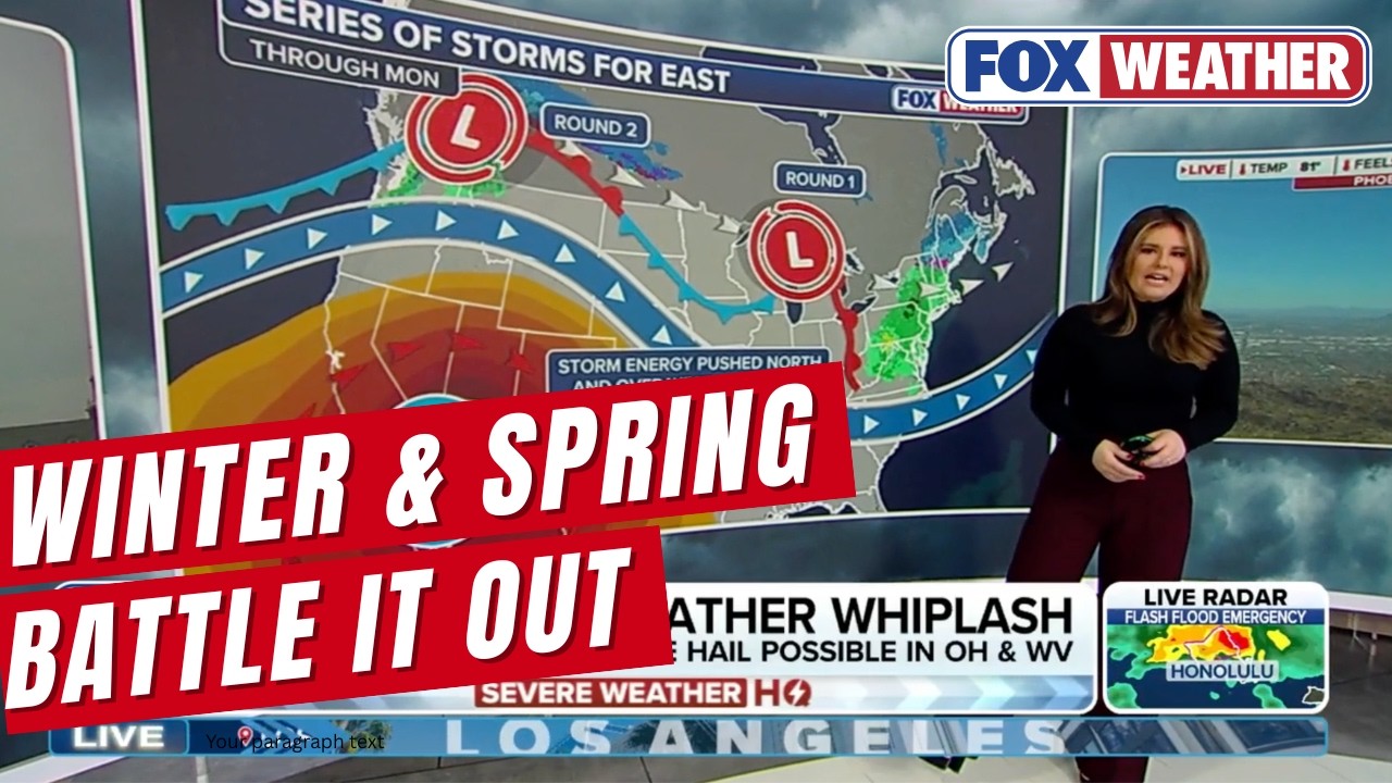 Spring and Winter Battle Across Northeast this Weekend as Storms Race ...