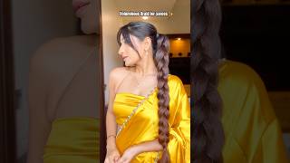 Look11th✨ #song #saree #grwn #hairstyle #makeup #wedding #hair #haircare #haircut #longhair #love