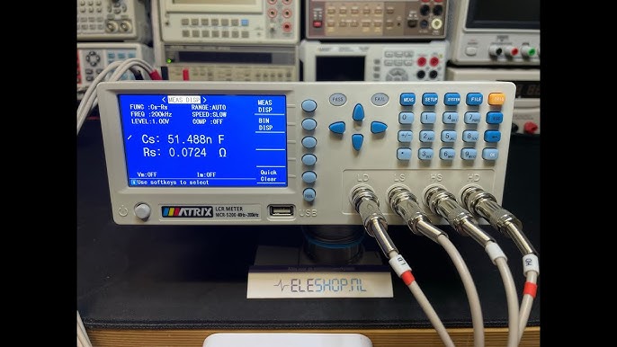 7600 Plus 2 MHz Precision LCR Meter -IET Labs