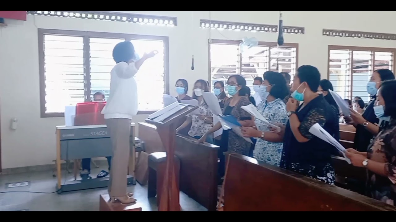 AJARILAH KAMI MENJADI GEMBALA YANG BAIK (Lagu : L. Putut Pudyantoro)