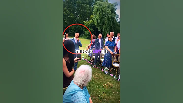 Her Dad Stopped the Wedding Walk — Then Did This ❤️
