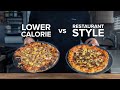 How to make a lower calorie Personal Pizza that still tastes good.