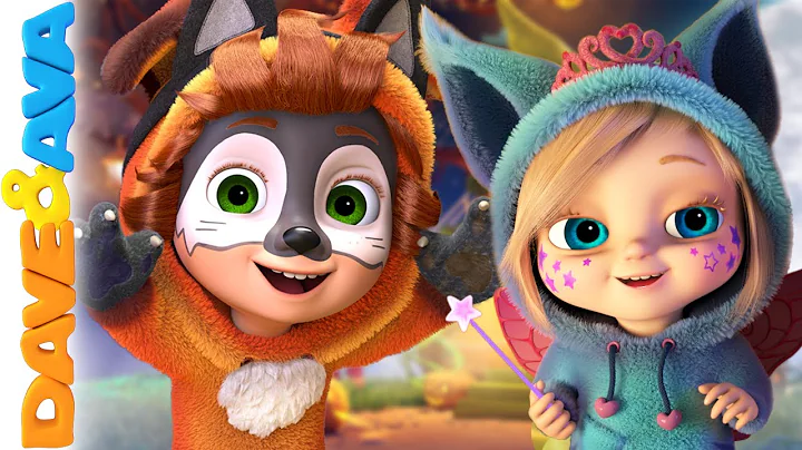 👻 Halloween Songs & Nursery Rhymes | Baby Songs by Dave and Ava 👻