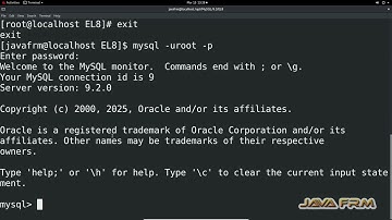 How to install MySQL 9.2 Community Server and Uninstall in RHEL 8 (RPM installation)