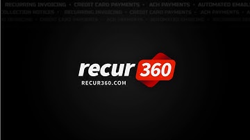 Recur360 - Automated Recurring Invoicing for QuickBooks