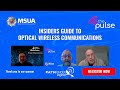 Msuas the pulse  insiders guide to optical wireless communications