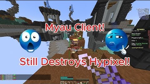 This Myau Crack Can Still Bypass Hypixel!! Minecraft Hypixel Cheating