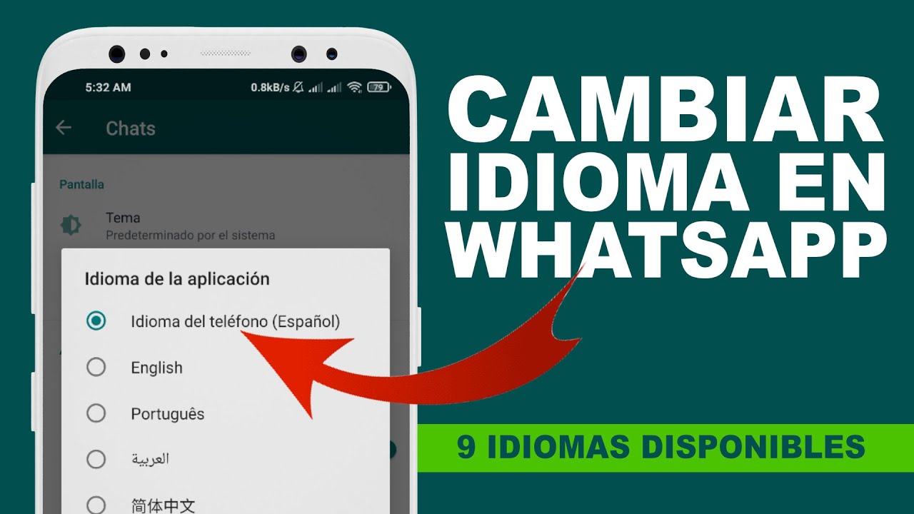 Como cambiar teclado de whatsapp