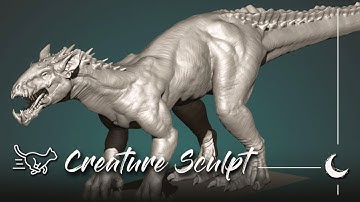 Zbrush Timelapse ☆ Rough Sculpt // "Dino Tassi" 2/7