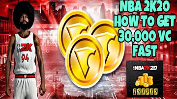 NBA 2K20 HOW TO GET 30,000 VC FAST 100% WORKS