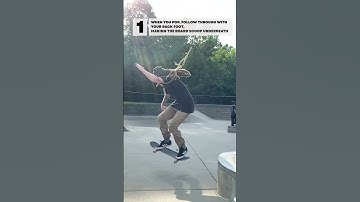 Get your Hardflips down with these 3 tips | Hardflip Skateboard trick