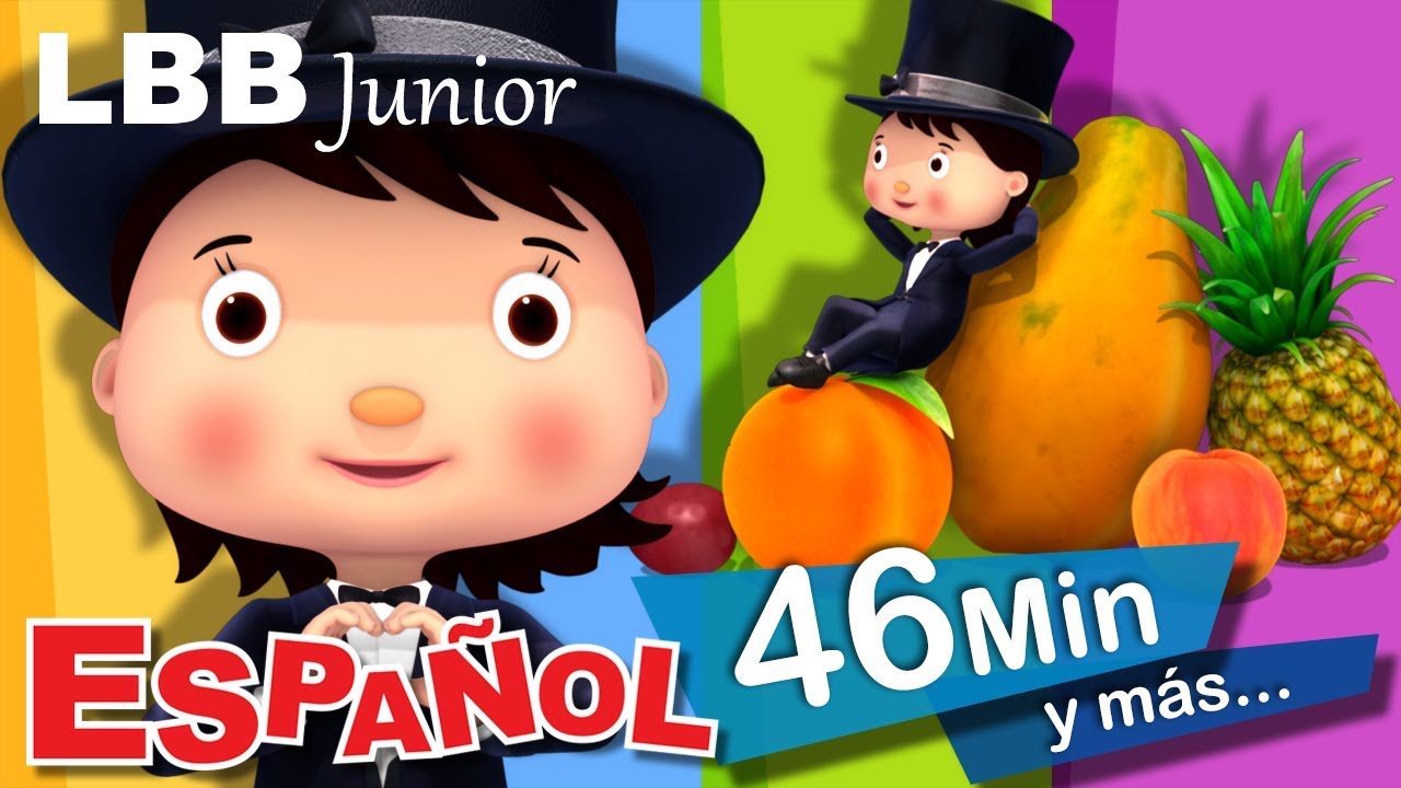 Me encanta la fruta | Y muchas más canciones infantiles | LBB Junior