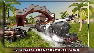 Euro Train Robot Transform Android Gameplay screenshot 4