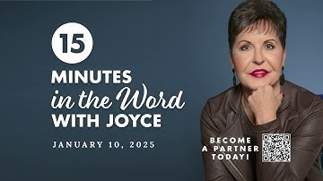 Ephesians - Pt 10 | 15 Minutes In The Word with Joyce Meyer