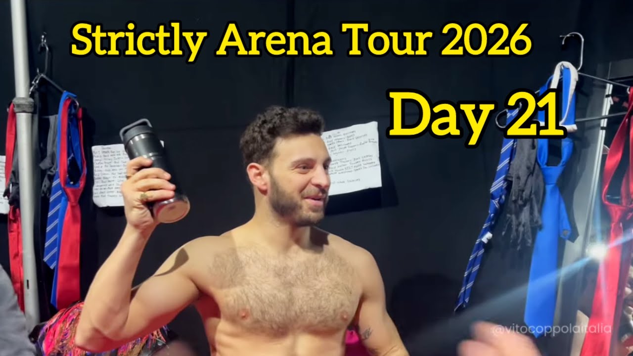 Strictly Arena Tour 2026 VLOG - day 21/ Vito Coppola