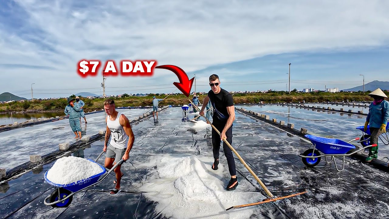 A Day in the Life of Vietnam’s Salt Workers 🇻🇳