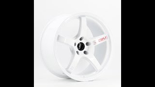 Rayone 5040 Car Wheels White Finish 188.5 189.5 5114.3 Rim For Sale