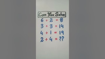 can you solve this math puzzle?