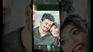 Picsart photo editing//Status wala photo editing kaise kare mobile se // #Shorts #indraeditor screenshot 4