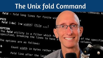 The Unix Fold Command: Limiting the column width of text