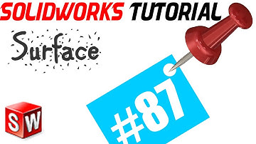 SolidWorks 2014 Surface Tutorial 87: Trim Surface